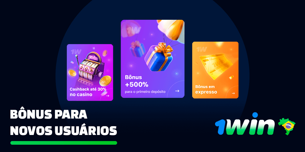 Bônus para novos usuários